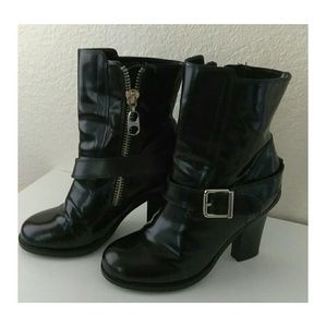 BCBGirls Ankle Black Boots